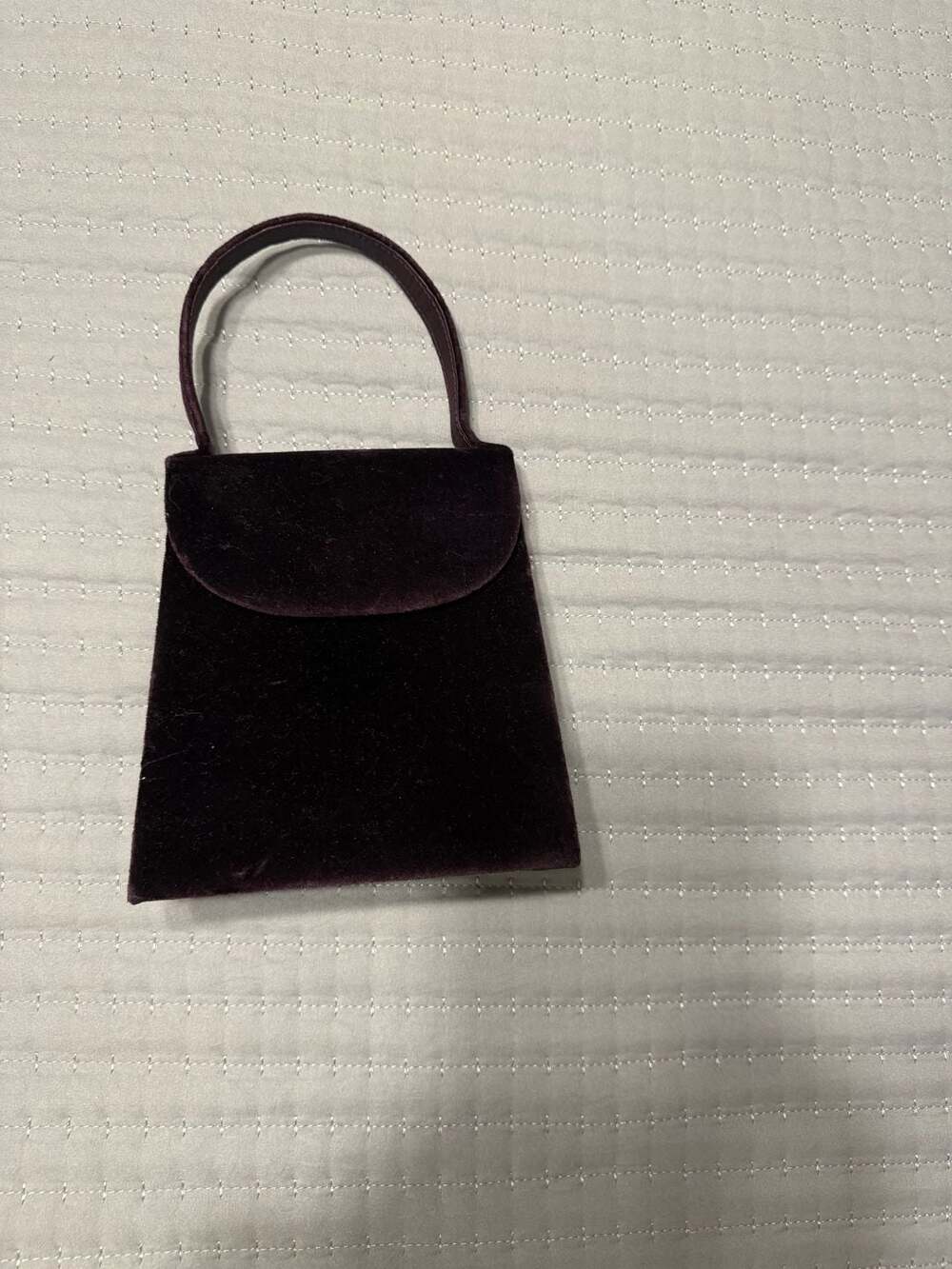 Together! Vintage Velvet Evening Handbag with Removable Strap